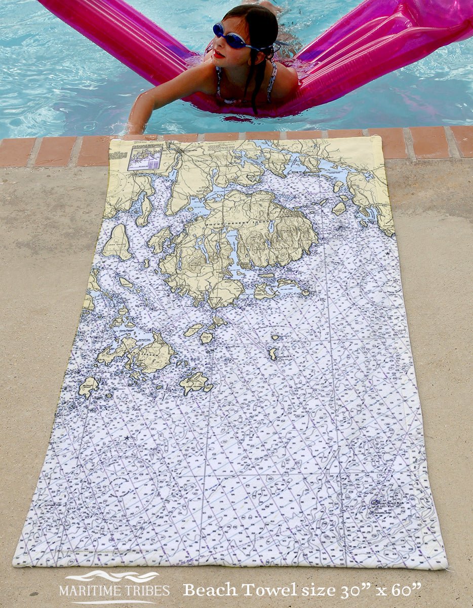 Northeast Harbor Quick Dry Towel - Maritime Tribes USATowel