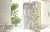 Oxford, Chesapeake Bay Nautical Chart - Shower Curtain - Maritime Tribes USAShower Curtain