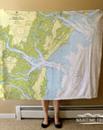 St. Catherines Island and Ossabaw Island Chart Blanket