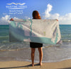 Pascagoula, MS Sea Glass Map Towel Quick Dry Towel - Maritime Tribes USATowel