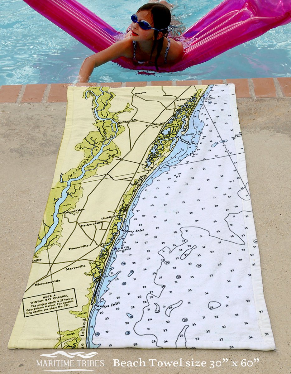 Pawleys Island, South Carolina Quick Dry Towel - Maritime Tribes USATowel