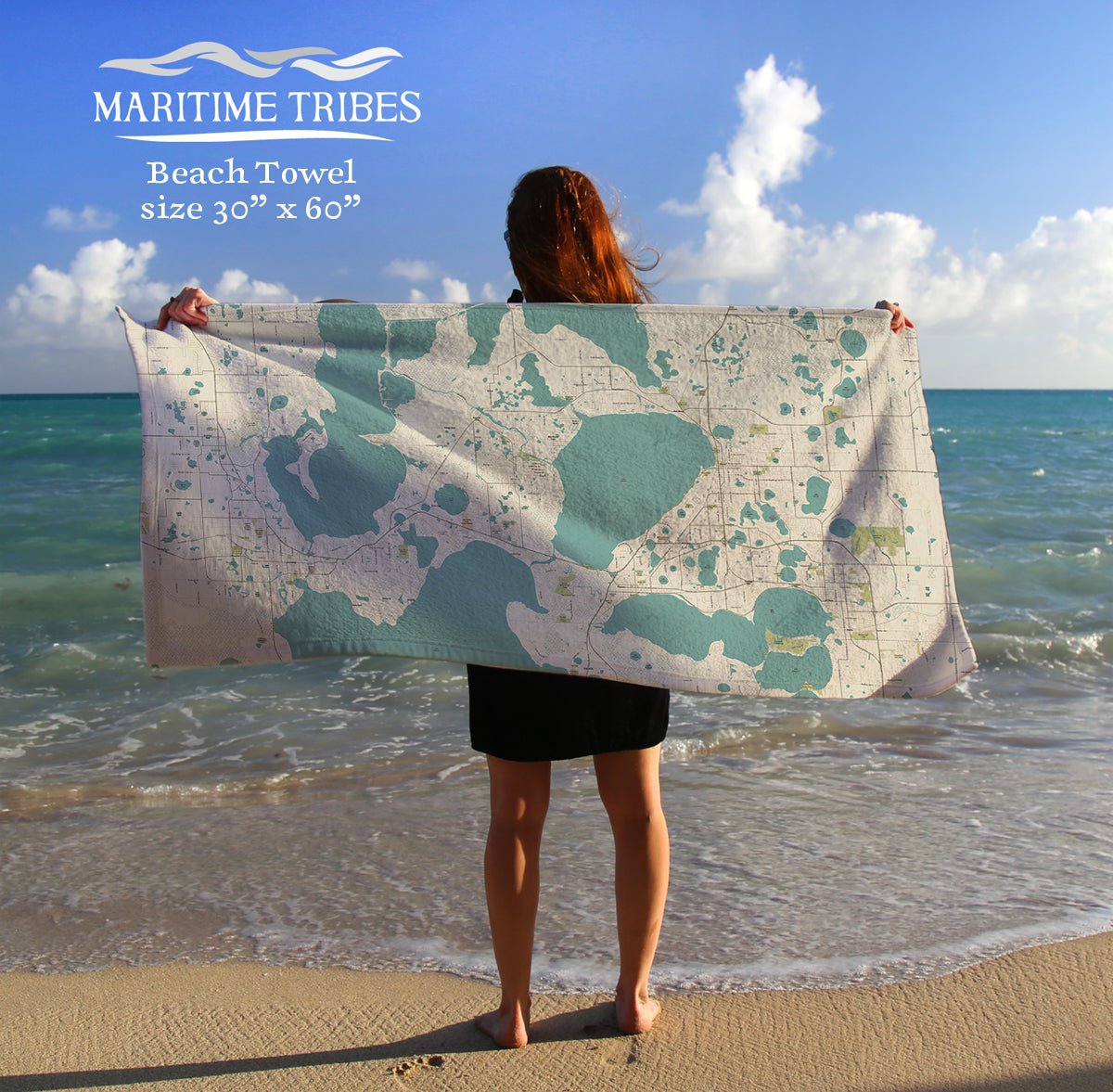 Tavares, Florida (Lake Country) Quick Dry Towel - Maritime Tribes USATowel
